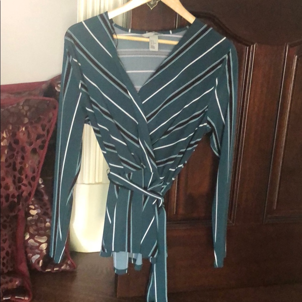 Wrap Blouse